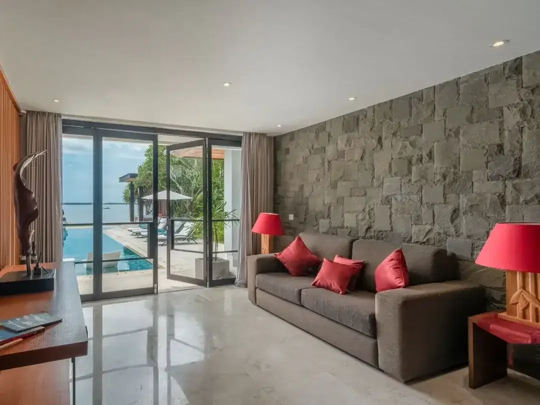 Villa Beach Front terbaik di Tanjung Benoa Sewaan selalu full Best Review - Image 5 of 10