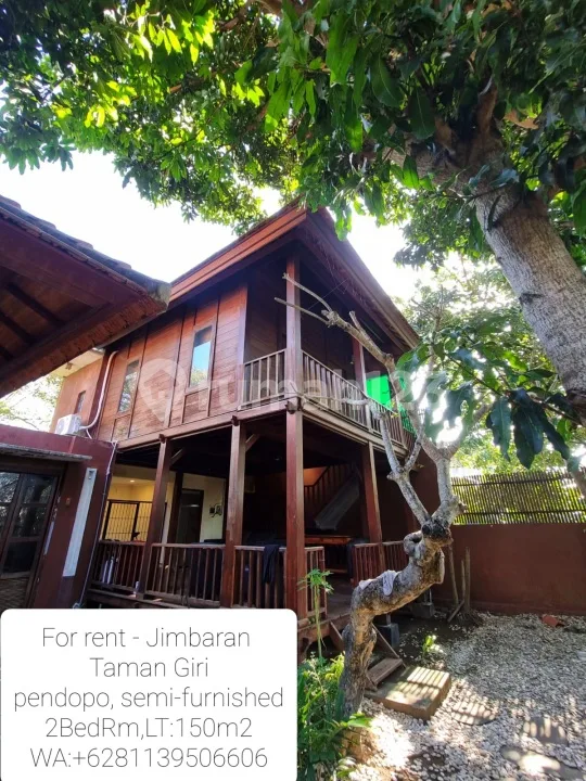 Wooden Joglo House 2 Beds Semifurnished At Jimbaran - Image 1 of 4