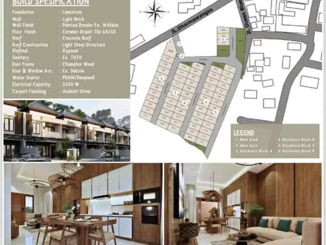 RUMAH LANTAI 2 DEKAT DHARMAWANGSA SPORT CENTER - Image 3 of 5