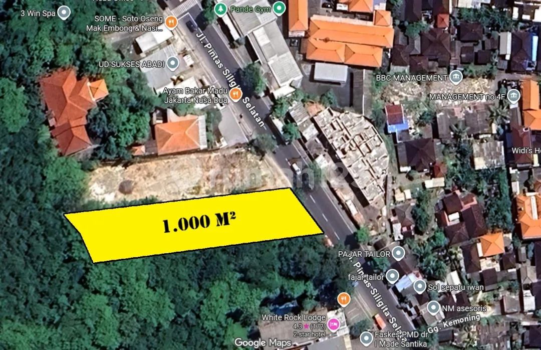 Tanah Komersial Premium di Jalan Utama Nusa Dua - Image 1 of 4