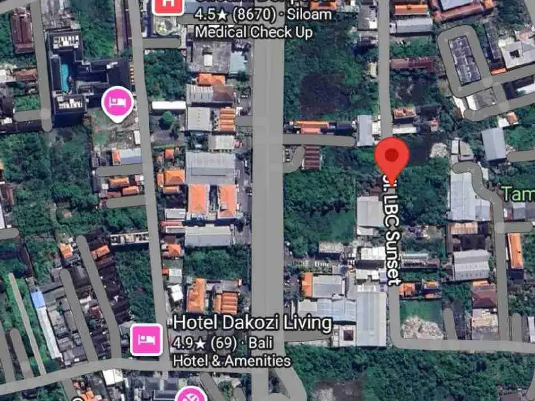 Buc Tanah Premium 1550M2 Dkt Rs Siloam Sunset Road Jl8mtr Aspal - Image 4 of 8