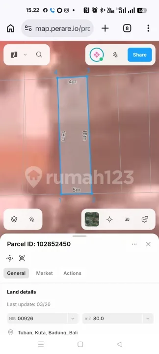 Ruko 3 Lantai di Raya Kuta Kediri Tuban Dekat Bandara - Image 3 of 4