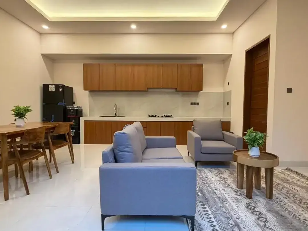 project villa kemenuh ubud jalan besar dan lingkungan villa - Image 2 of 10