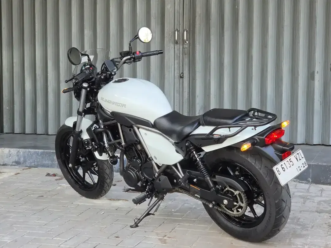 Moge Cruiser Kawasaki Eliminator 450 th 2024 Pmk Km7rb Like New Modif - Image 10 of 10