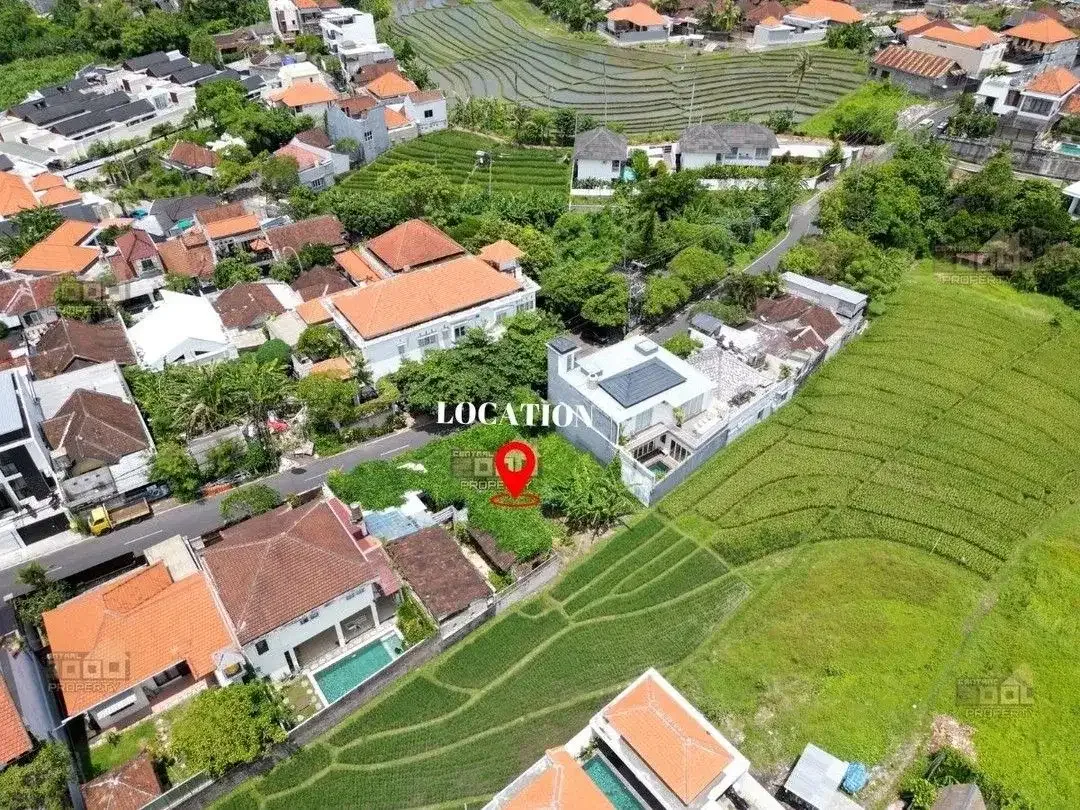 Freehold Land Canggu – Lokasi Strategis & Scenic Ricefield View - Image 3 of 10