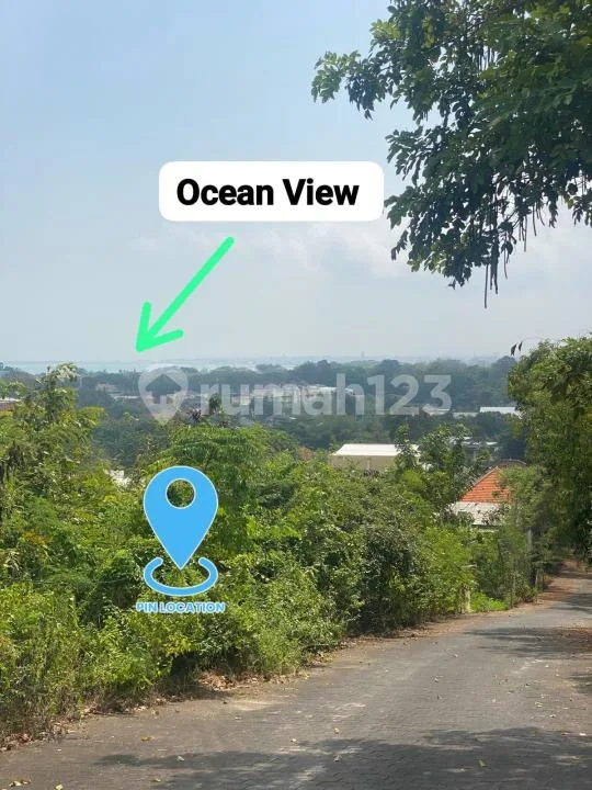 Tanah 6 Are Ocean View Jimbaran #Tj6436 - Image 1 of 4