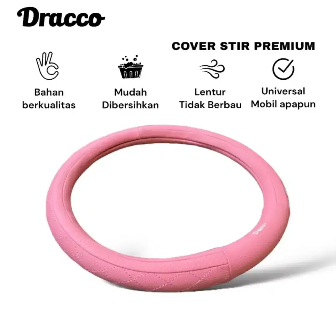 DiJual Cover Stir Mobil Universal Pink - Image 4 of 5