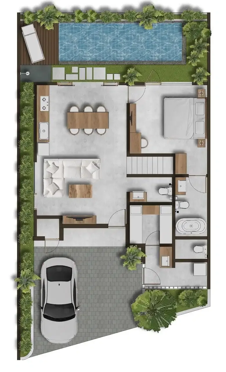 villa view sawah di pusat kota Renon,Sanur, Denpasar,harga perdana - Image 10 of 10