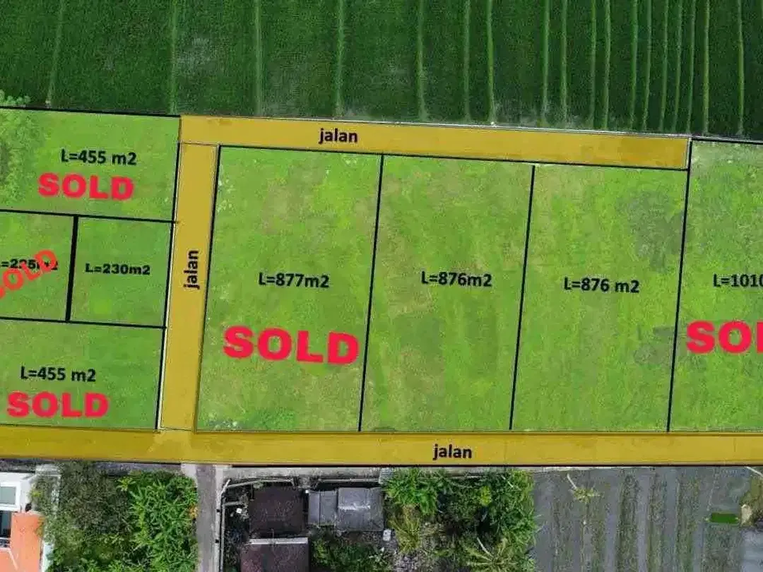 DIJUAL TANAH PANTAI NYANYI - Image 1 of 4
