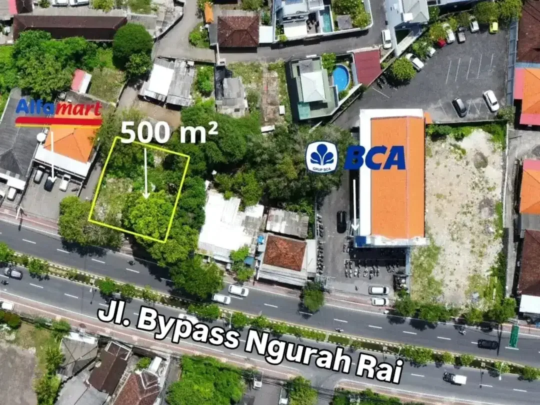 Dijual Tanah komersil dekat Tol & Obyek Wisata di Jl Bypass Nusa Dua Bali - Image 1 of 10