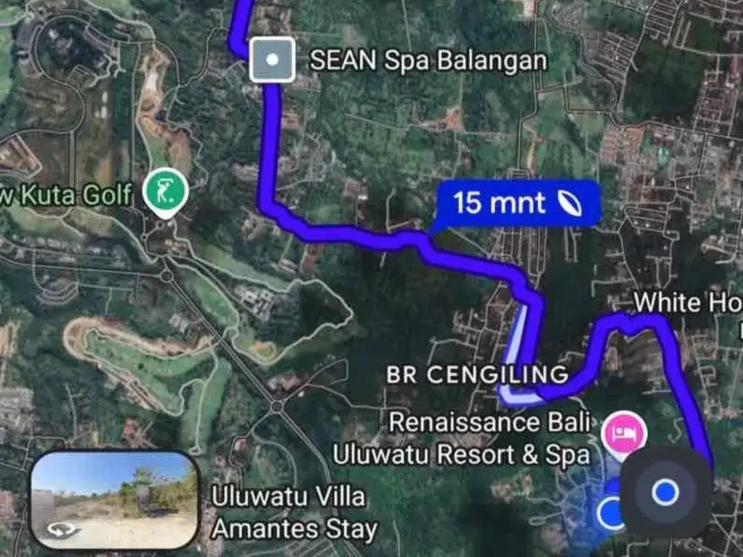 Dijual /Disewakan Tanah Jimbaran Balangan depan Renaissance Resort - Image 9 of 10