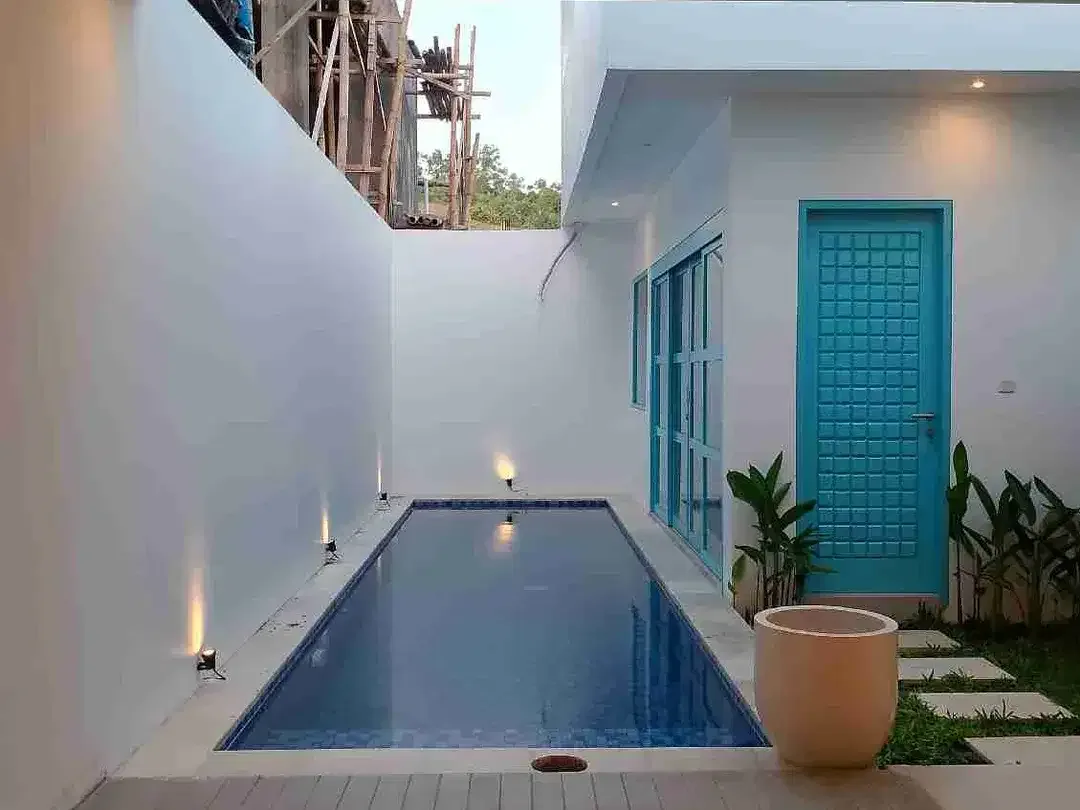 DIJUAL VILLA BERGAYA SANTORINI, MELASTI, UNGASAN,KUTA SELATAN - Image 4 of 10