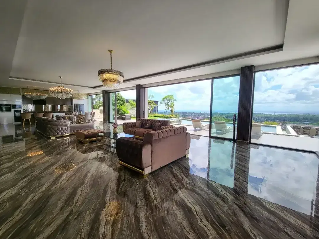 4 Bedrooms Luxury Spektakuler Unblock View Villa di Jimbaran - Image 7 of 10