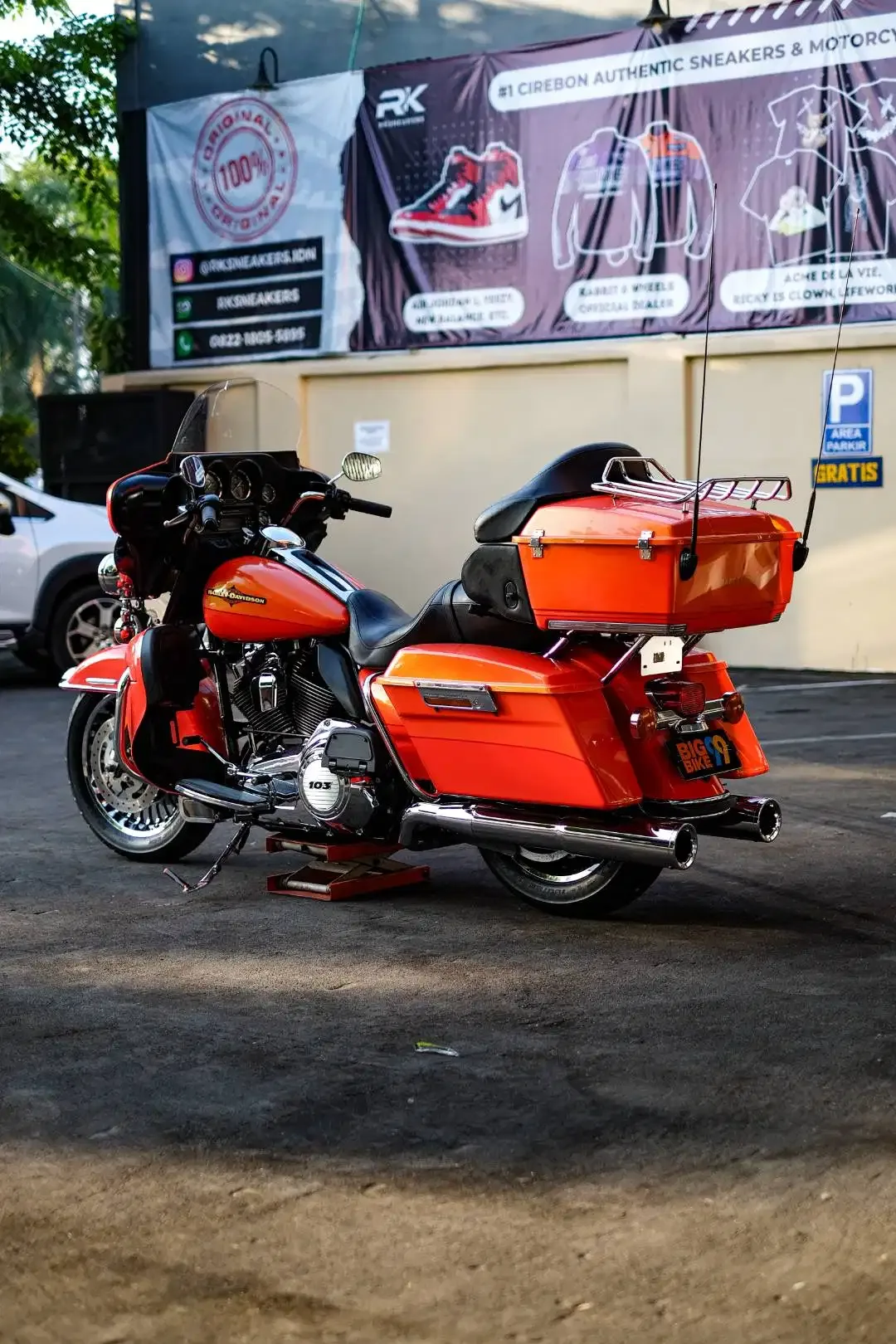 HARLEY DAVIDSON ULTRA LIMITED 2012 TEQUILA ORANGE FULL PAPER MABUA - Image 4 of 10