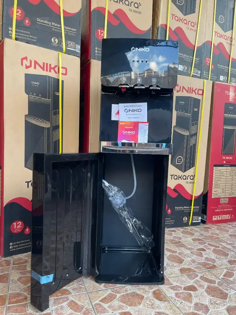 Baru NIKO TAKARA water dispenser 3 in 1 galon bawah garansi RESMI - Image 2 of 4