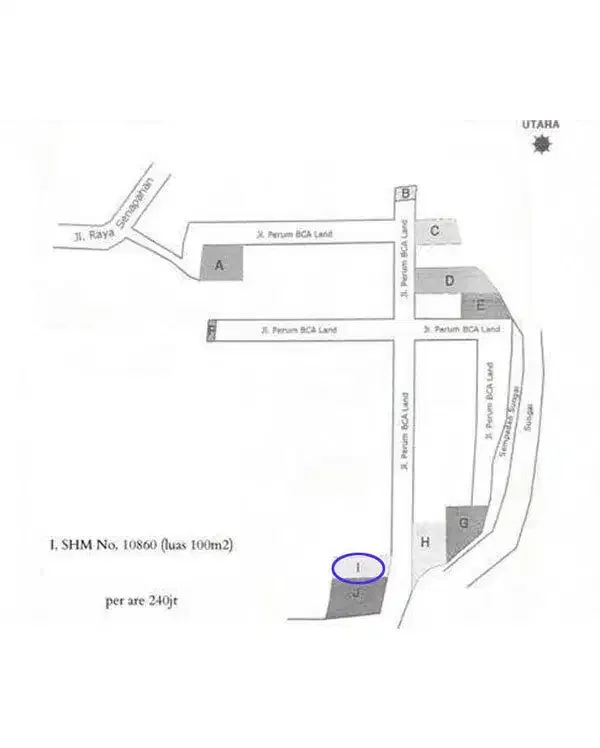 AMS-113.BL-I | Jual Murah Tanah Kavling Perumahan 100m2 di Kediri Tabanan - Image 10 of 10