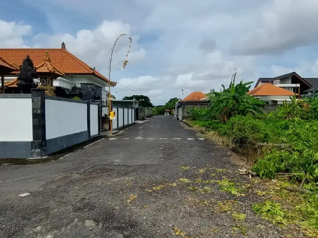 Tanah datar Strategis di Renon akses jalan 8 meter - Image 3 of 8