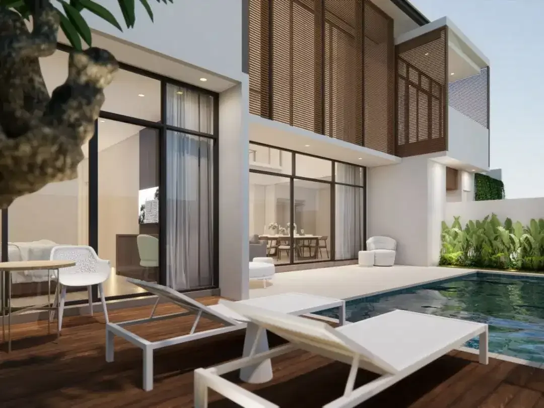 VILLA 3 KAMAR MEWAH DI UNGASAN BALI – FREEHOLD, PRIVATE POOL, 300 M², RP6,9 MILIAR - Image 5 of 10