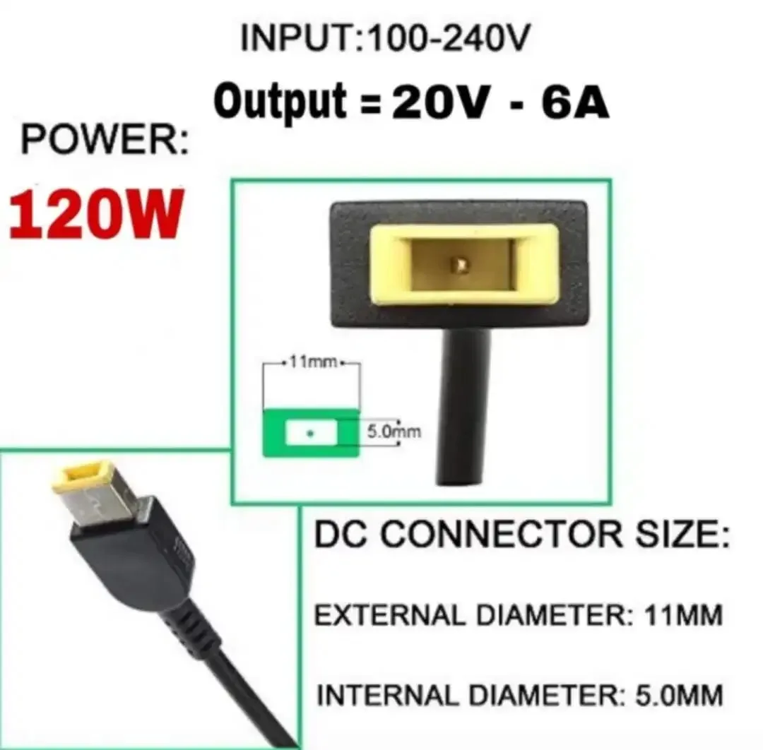 Adapter Charger Lenovo All-in-one ADP-120TH B - Image 4 of 4