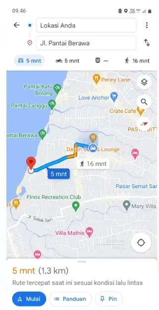 Tanah Murah 6 Are di Berawa Canggu - Image 7 of 9