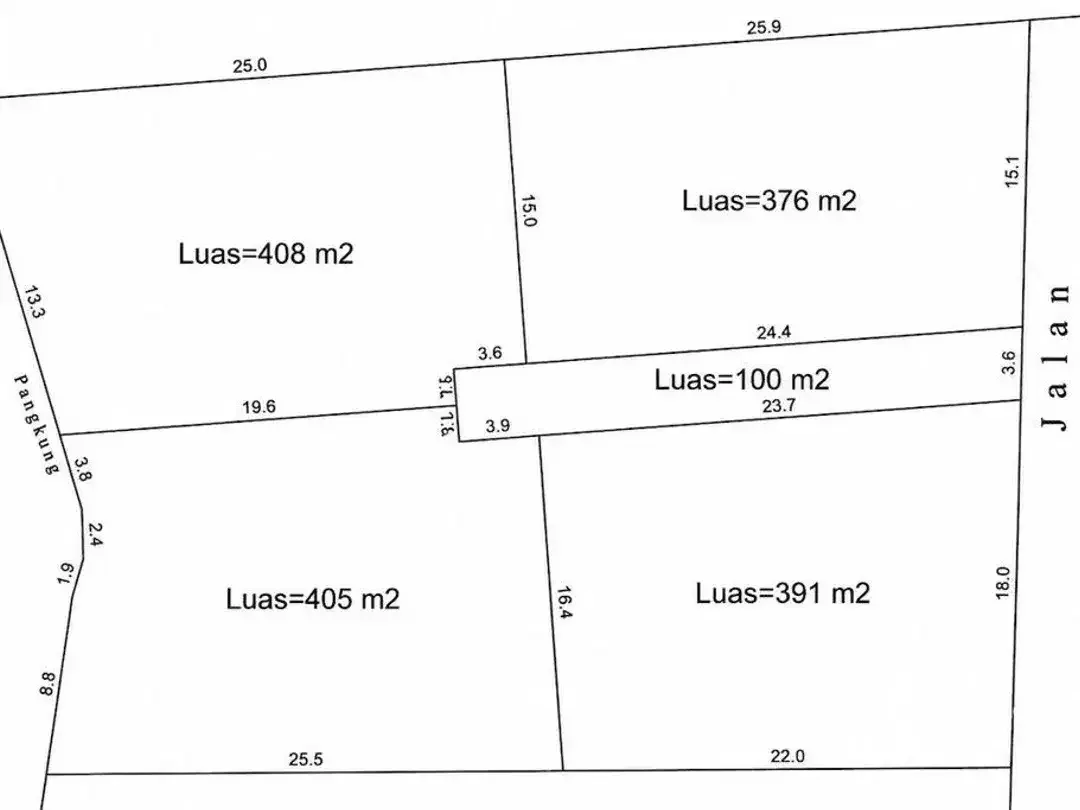 FREEHOLD | LAND FOR SALE A PRIME AREA UNGASAN - Image 5 of 5