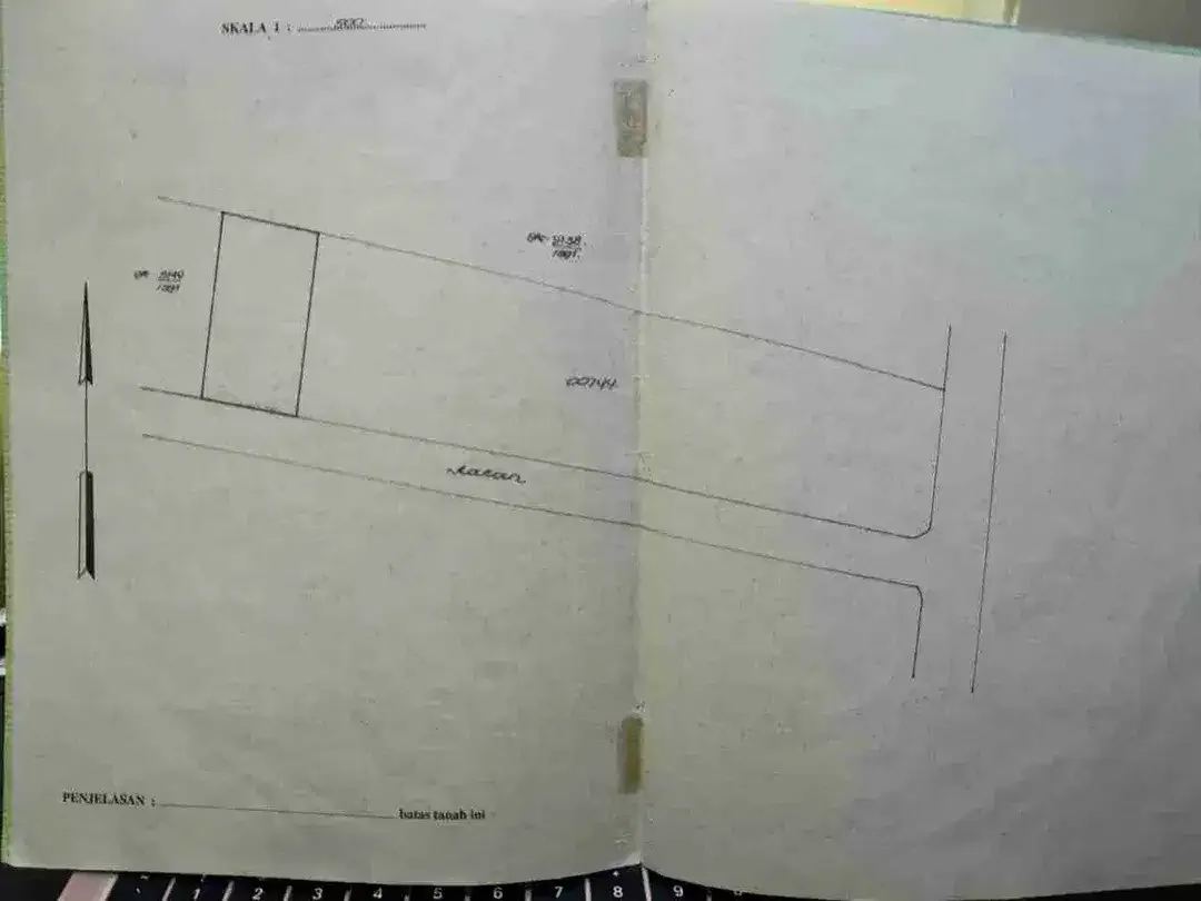 Tanah Elit 480M2 Sdh Tembok Keliling Dkt Raya Buluh Indah Jl8mtr Aspal - Image 5 of 6