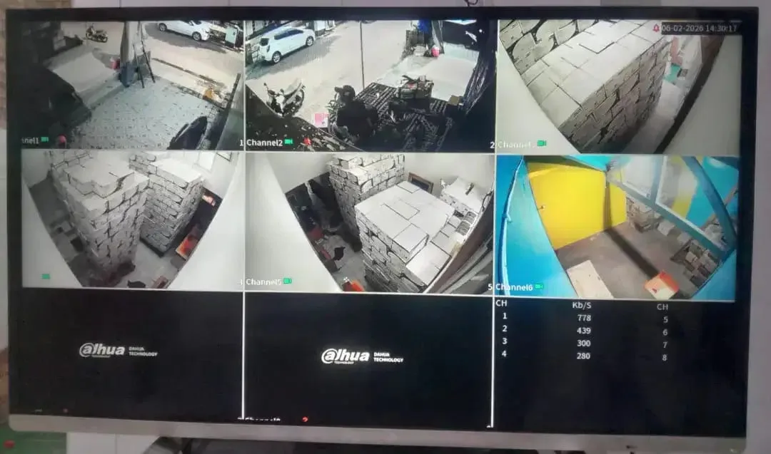 PEMASANGAN CCTV TERLENGKAP - Image 5 of 6
