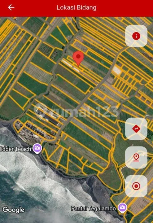 Hot Sale! Tanah SHM Zona Pink Dekat Pantai Kedungu - Image 3 of 4