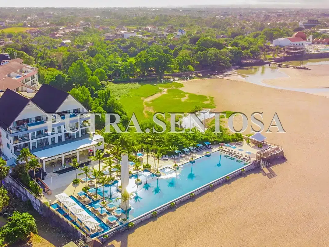 TANAH CANGGU BERAWA LOS SUNGAI 50 METER PANTAI - Image 2 of 5