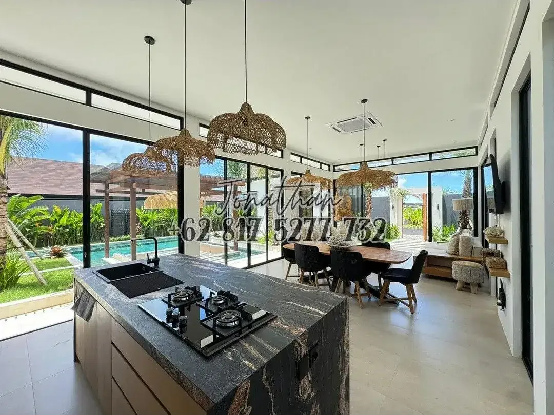 Disewa Leasehold Villa Baru 3 Kamar Kolam Renang Full Furnished di Ungasan Bali 24 Tahun - VSKHE - Image 7 of 10