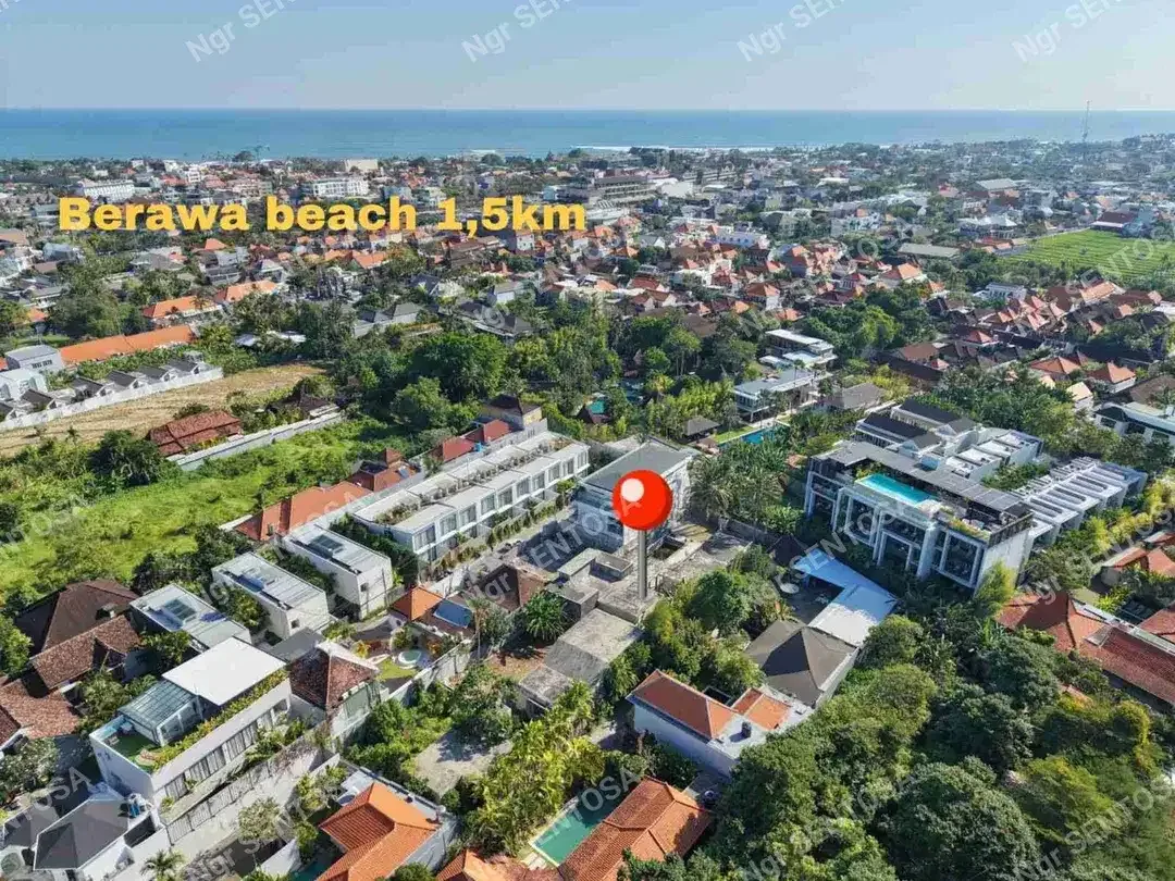 Tanah Canggu Berawa dekat pantai bonus bangunan - Image 1 of 10