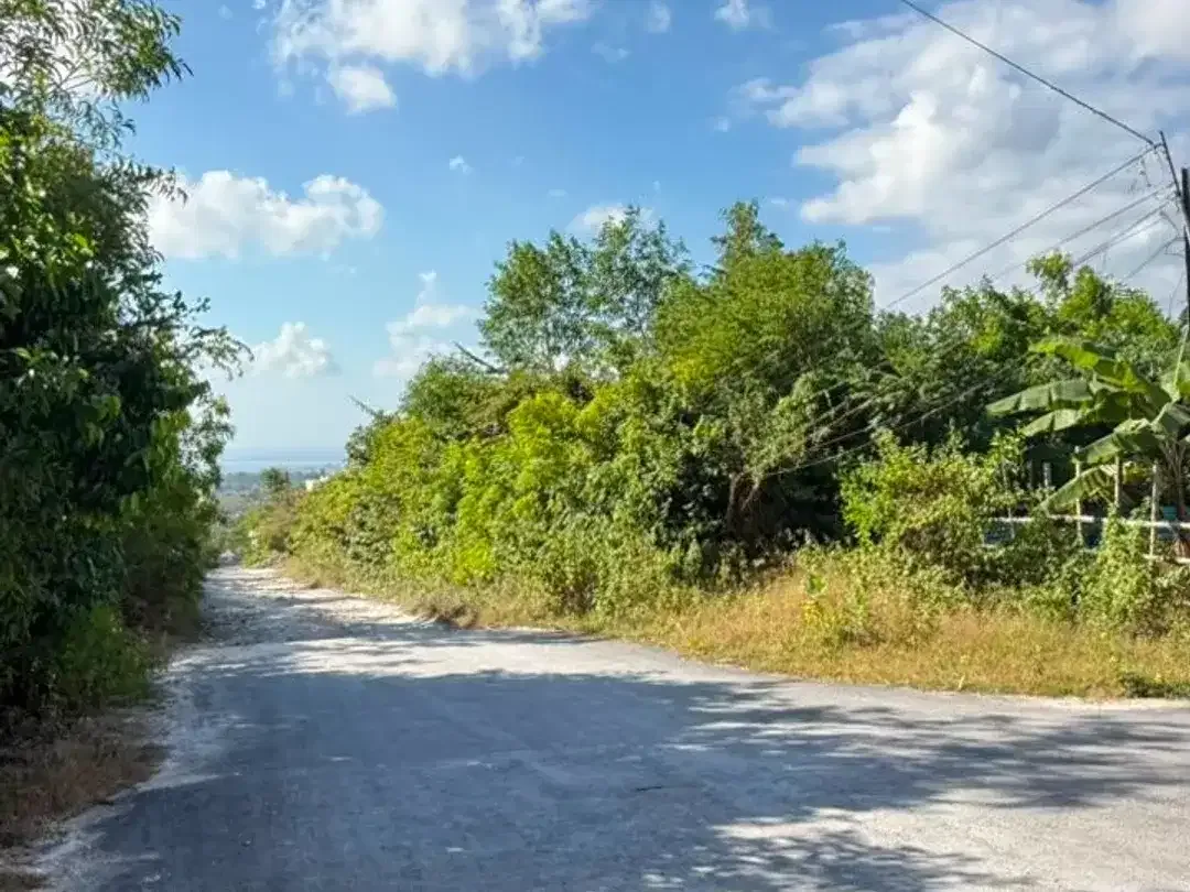 DIJUAL TANAH OCEAN VIEW – KAWASAN LUXURY VILLA BUKIT BINTANG, UNGASAN BALI - Image 9 of 10