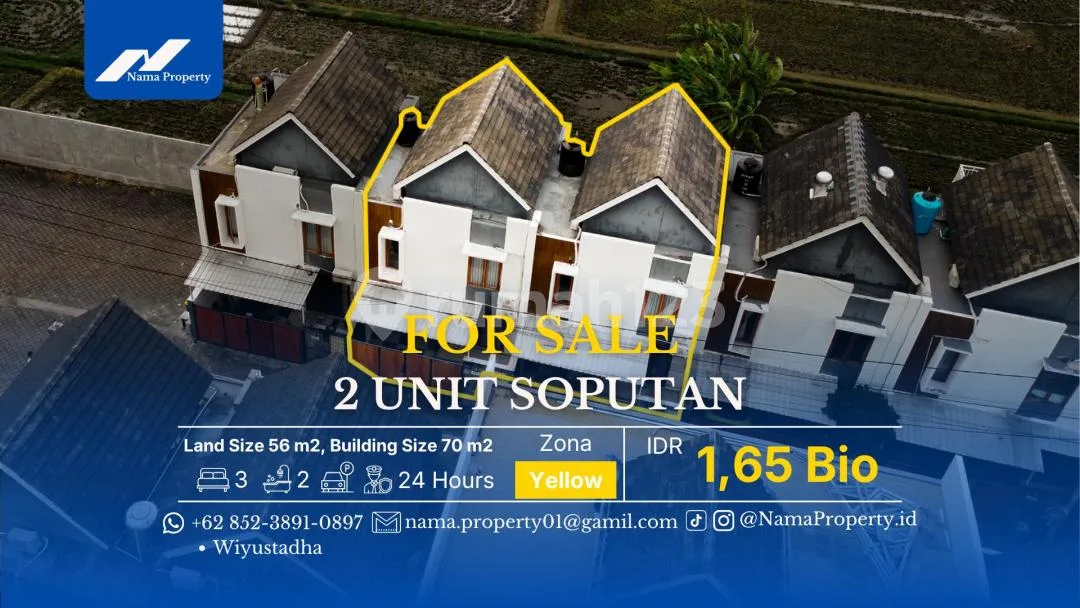 2 Unit Rumah Full Furnished Soputan Dalam Cluster One Gate System - Image 1 of 4