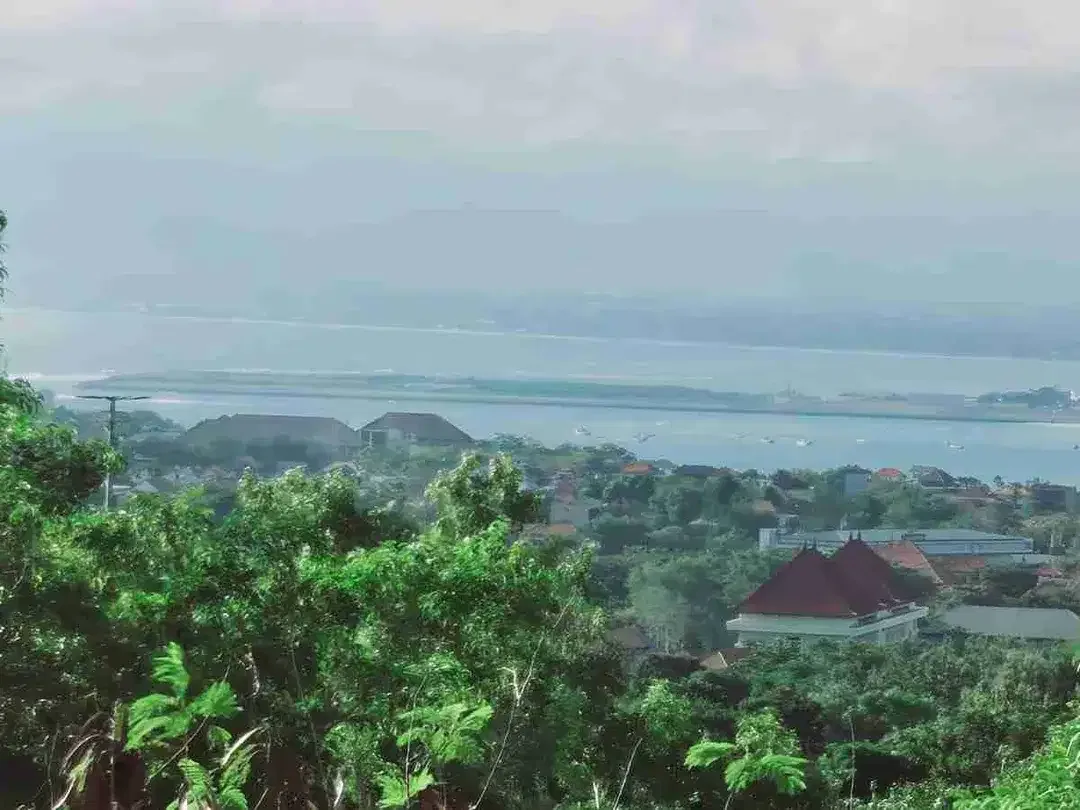 TANAH DIJUAL  UNBLOCK VIEW ZONA PARIWISATA DI JIMBARAN BERSEBELAHAN DENGAN GWK BALI - Image 3 of 5