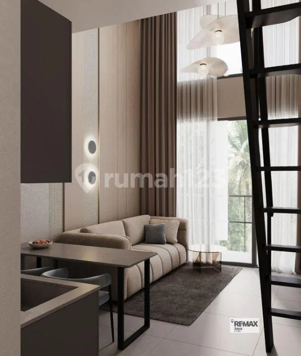 Elegant Loft Xl Apartment With 55-Year Leasehold In Ubud - Image 2 of 4