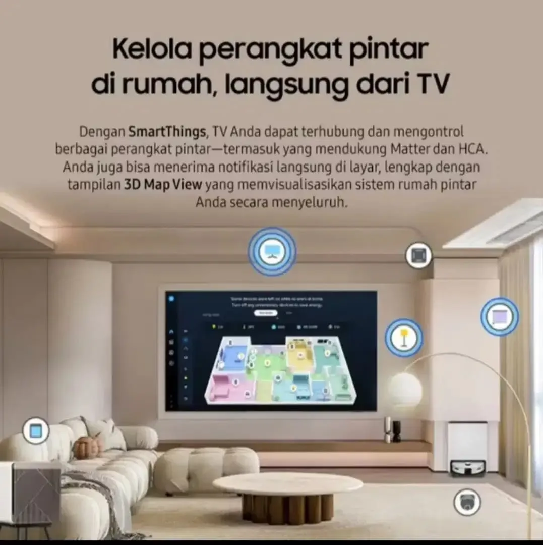 Samsung 43 SmartTV 4K UHD Netflix YouTube Digital Garansi BARU U8000F - Image 4 of 7