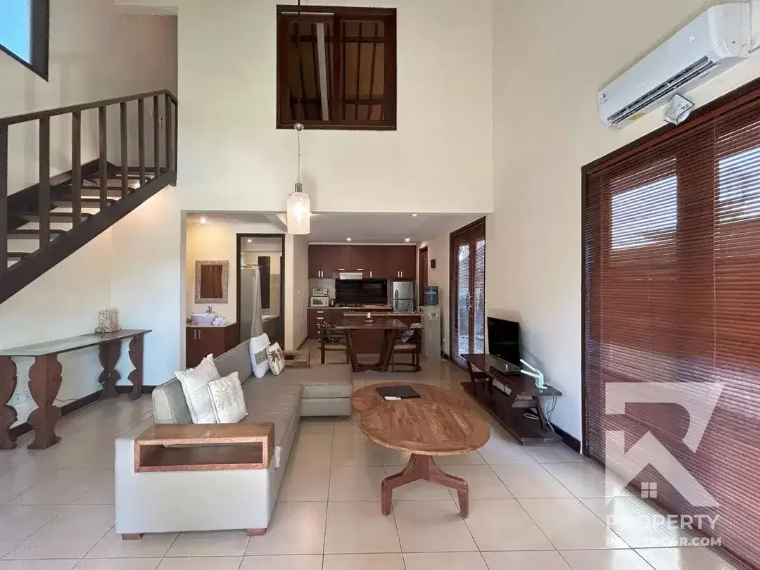 Vila 1 Kamar Tidur 5 Menit ke Pantai Sanur Bali untuk Disewakan Bulanan - Image 7 of 10