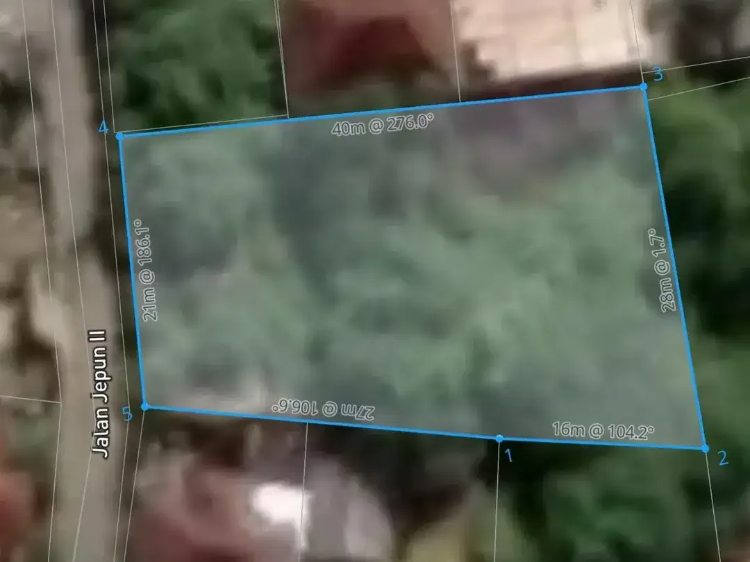 DIJUAL TANAH STRATEGIS DI PERUMAHAN TAMAN SAKURA, JIMBARAN - Image 2 of 6