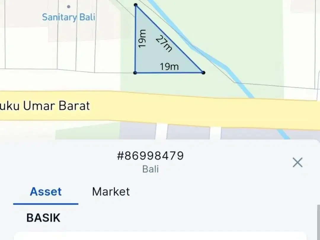 Tanah Teuku Umar Barat Denpasar Bali - Image 8 of 9