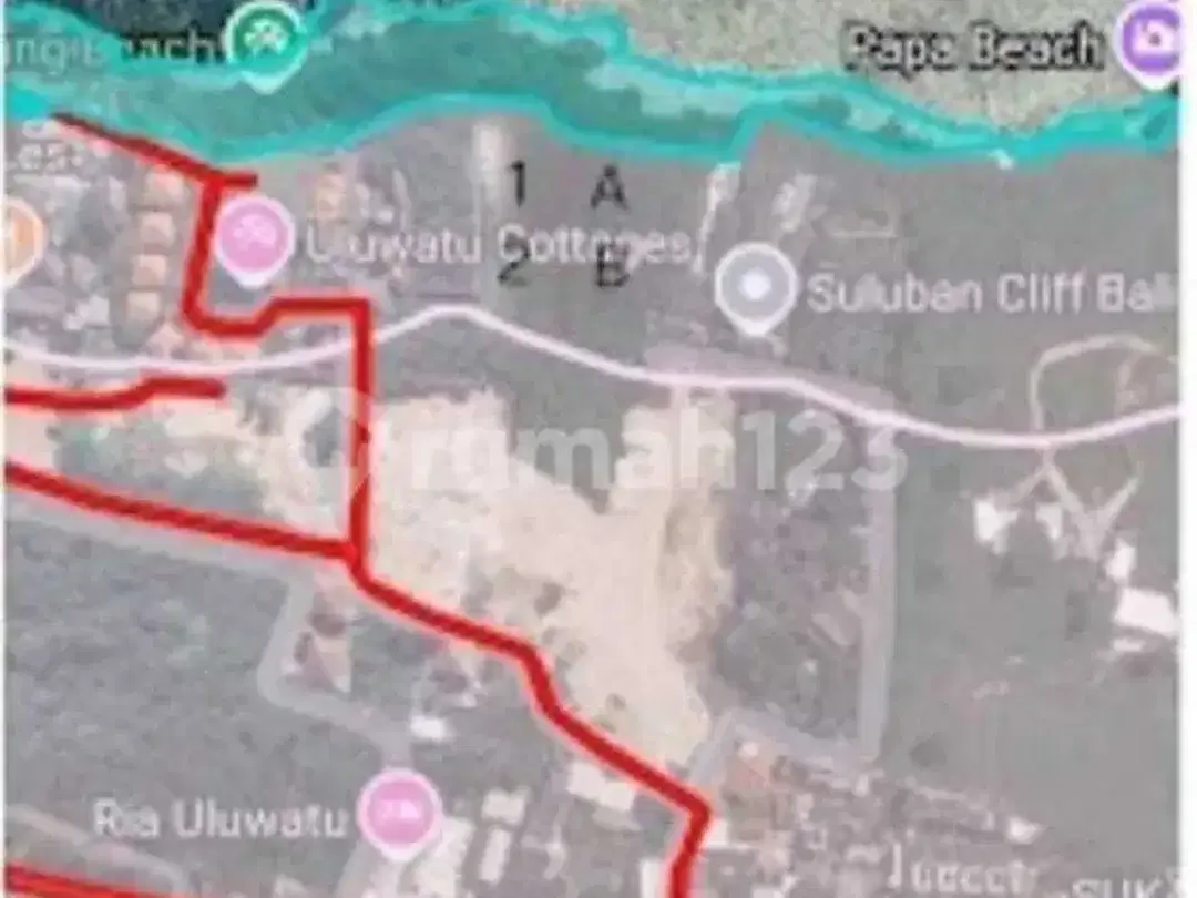 Land For Sale Cliffront At Pecatu Uluwatu - Image 7 of 10