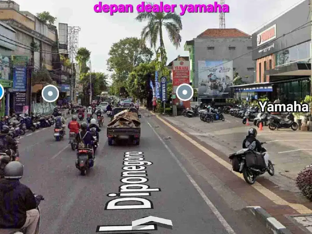 Jual tanah untuk ruko/bisnis luas 472m² di jln RAYA DIPONEGORO Denpasar Bali - Image 2 of 10
