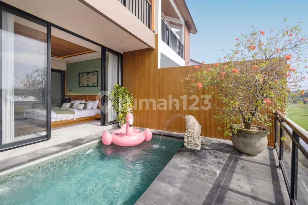 For Sale Villa Modern Tropical Rice Field View #6346 - Image 4 of 4