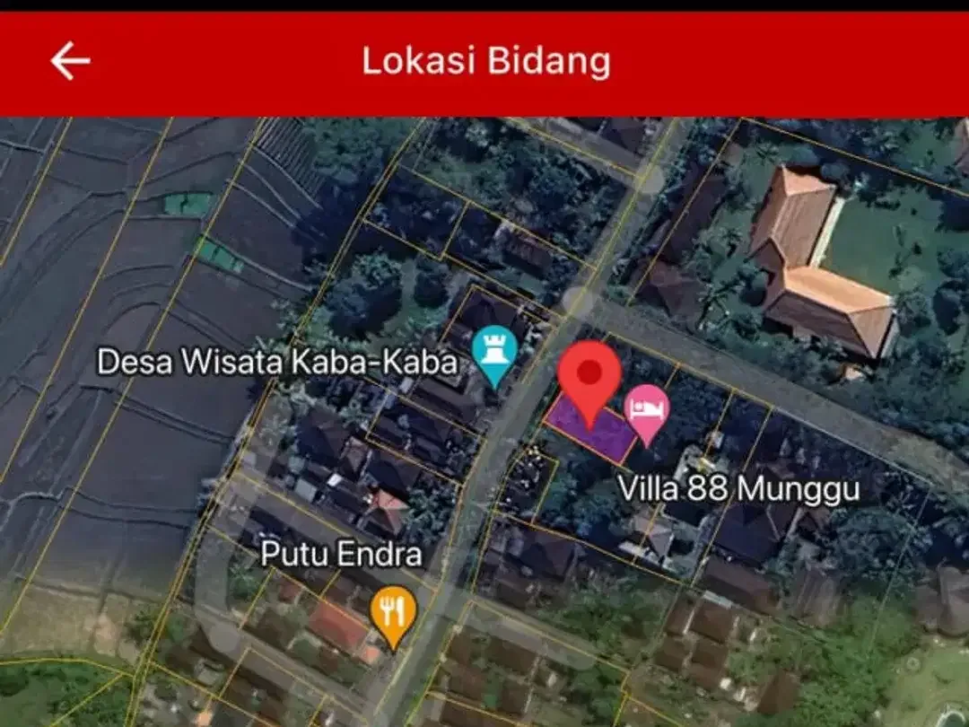 Strategic Land in Desa Wisata Kaba-Kaba For Sale - Image 10 of 10