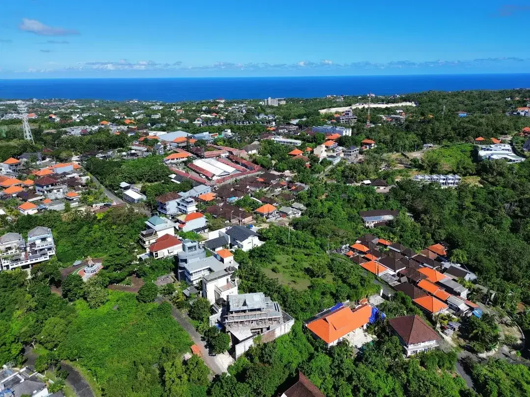 DIJUAL MURAH TANAH OCEAN VIEW DI PECATU ULUWATU - Image 5 of 8