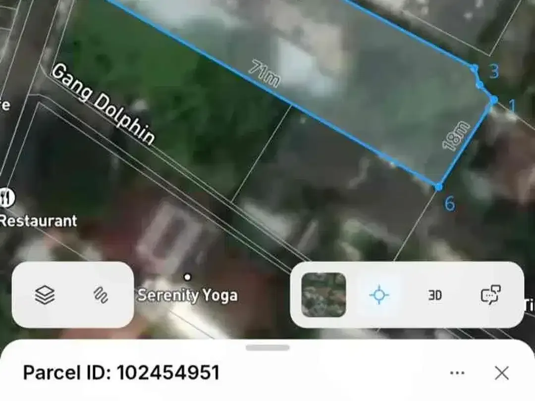 Tanah Komersil Disewakan di Jl Utama Pantai Nelayan Canggu - Image 2 of 8