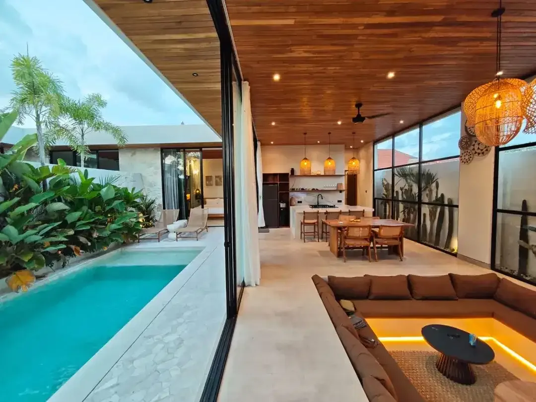 BRAND NEW VILLA MODERN MINIMALIS DI MUNGGU BADUNG BALI - Image 2 of 9