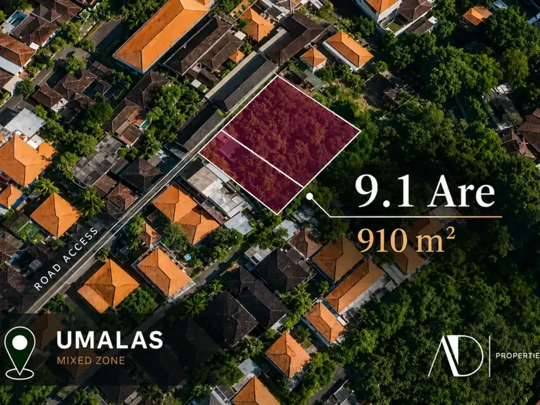 FREEHOLD | 9.1 ARE LAND IN UMALAS - Image 1 of 4