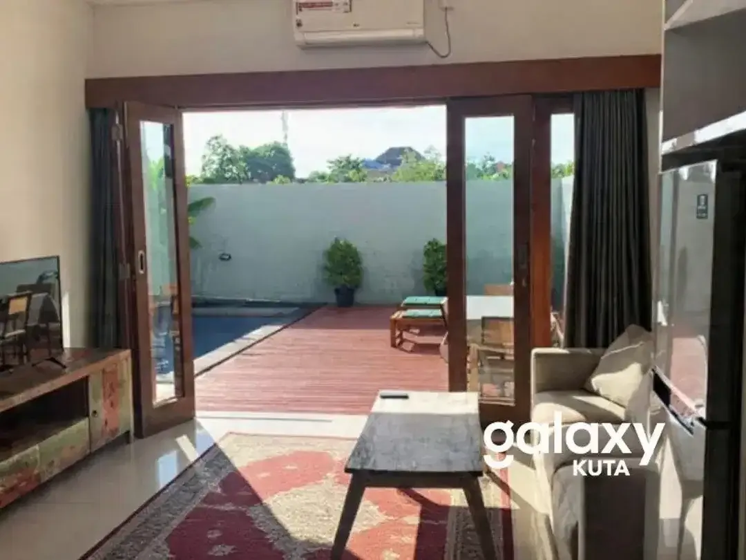 3BR Minimalist Villa with Rice Field Views in Kerobokan - Image 3 of 9