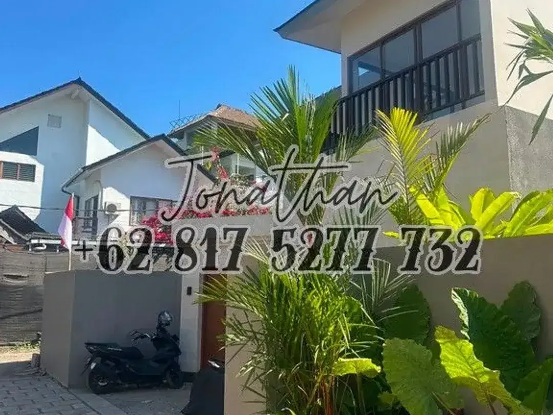 VILLA DISEWAKAN JALAN KAKI KE PANTAI DI SANUR BALI - Image 1 of 10
