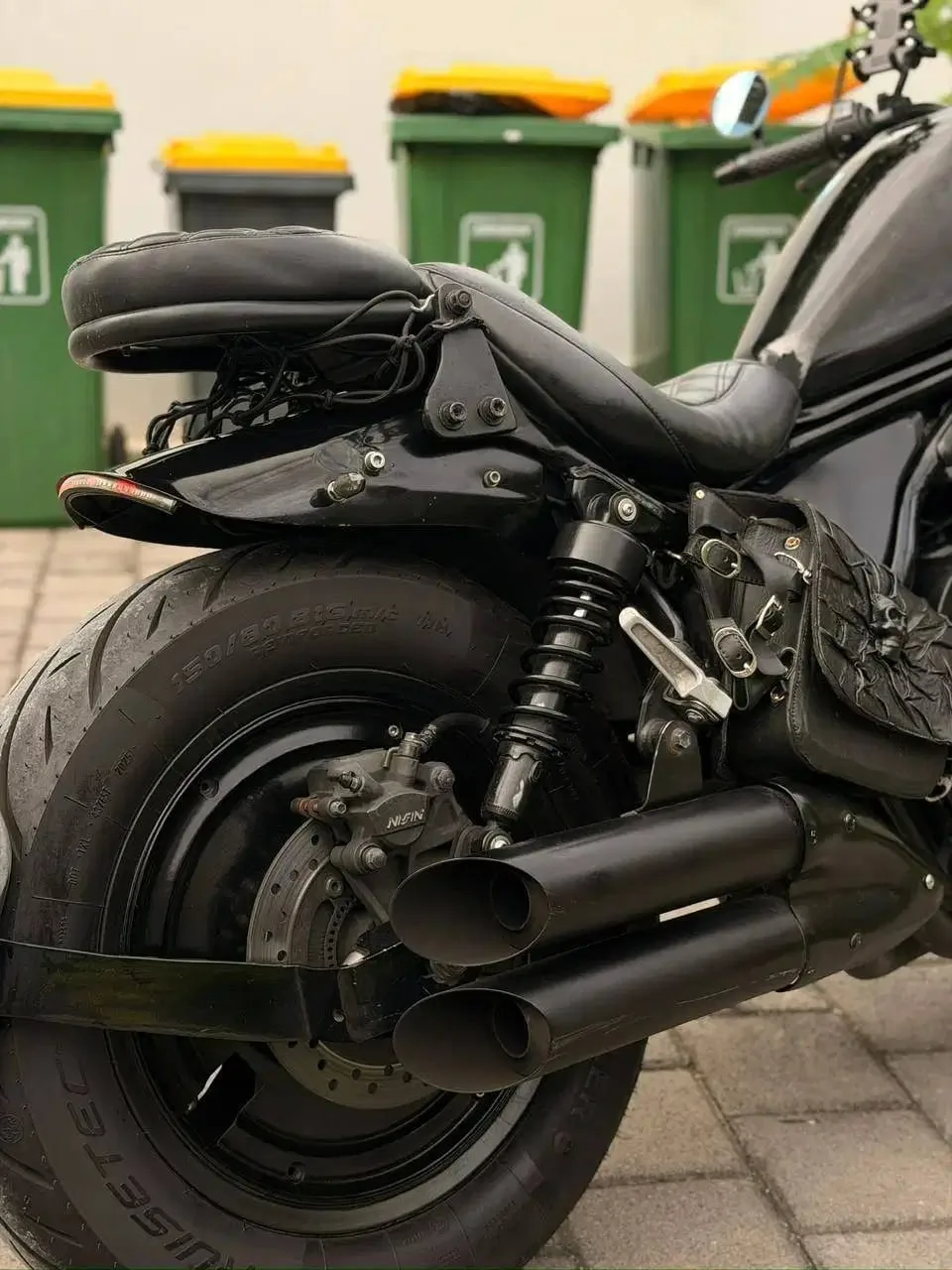 FOR SALE — Honda Rebel 500 (2019) | Fully Customized Blackout Build - Image 4 of 9